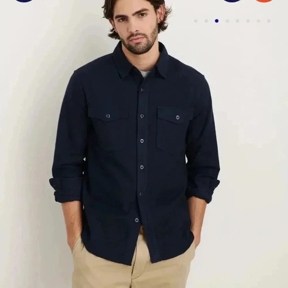 Alex Mill Other - NWT Alex Mill Frontier Shirt Chamois Navy size Large